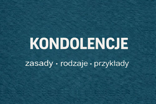 Kondolencje