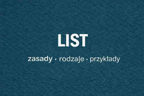 List