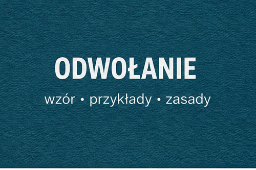 Odwołanie