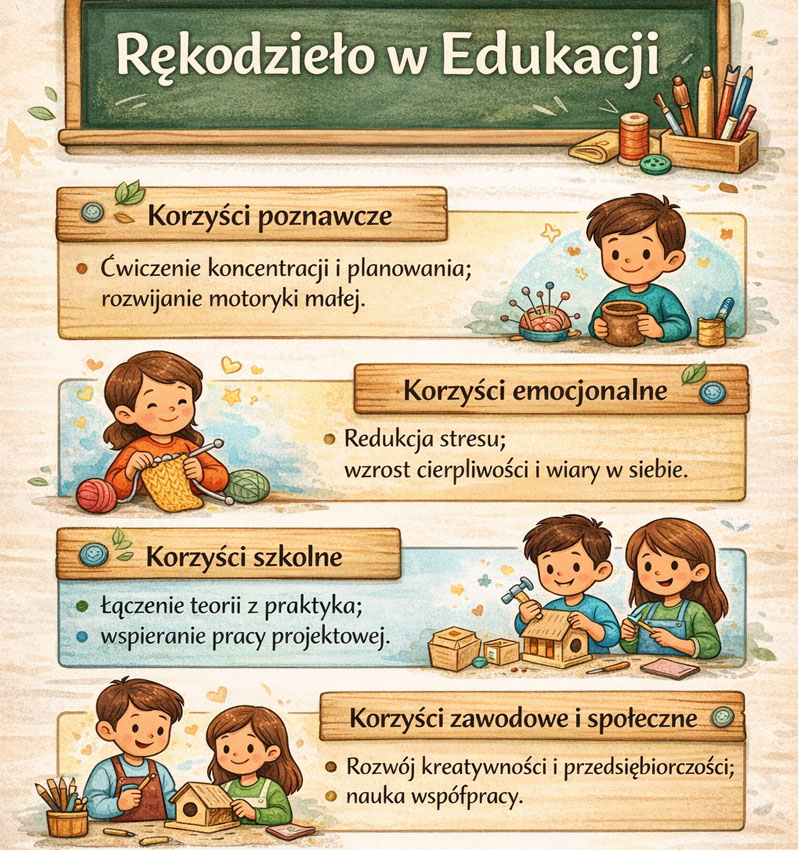 Rękodzieło w edukacji
